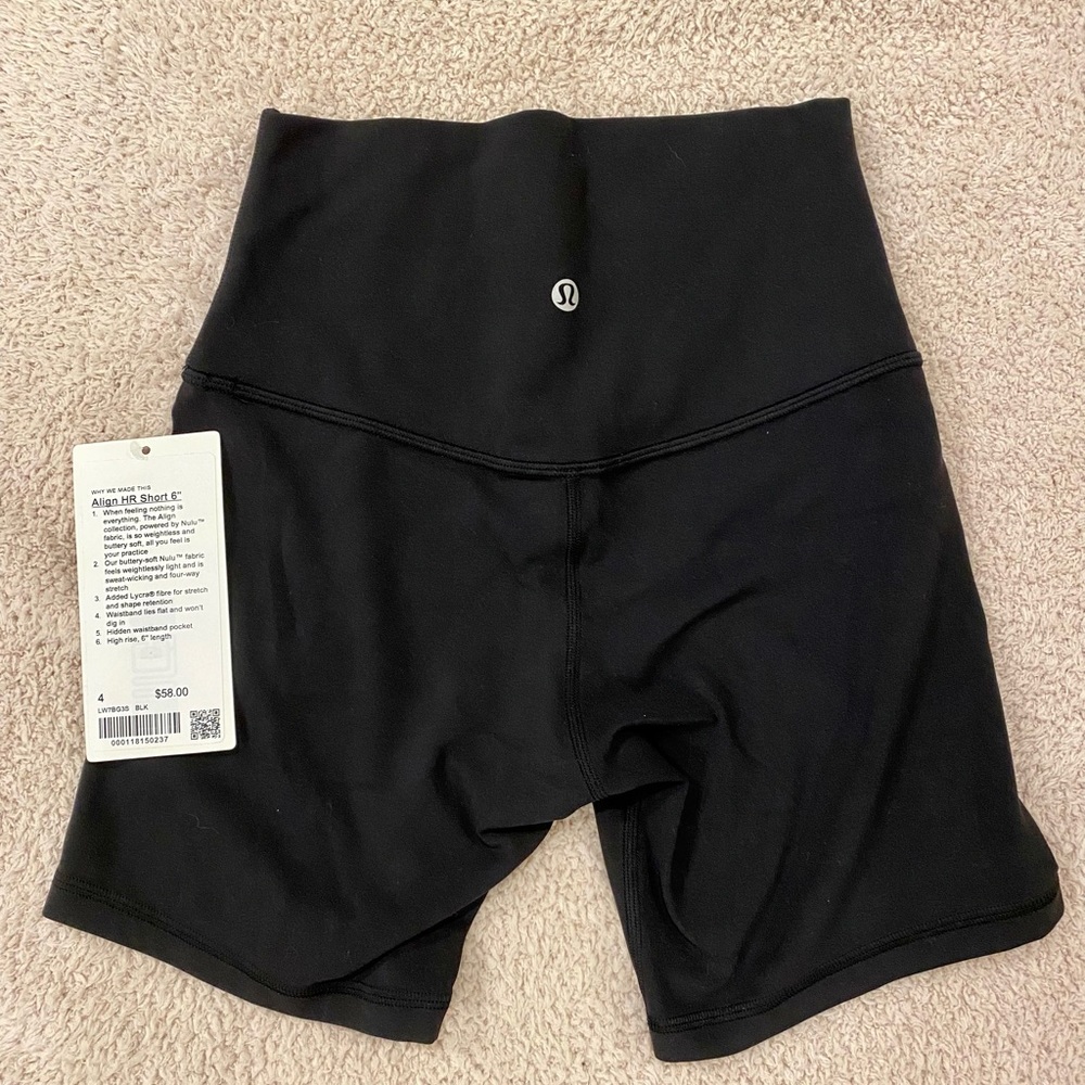 Lululemon Align Shorts - Size 4